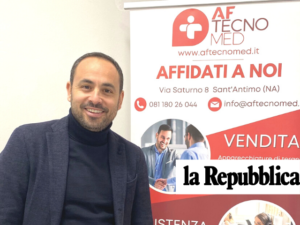 Scopri di più sull'articolo La Repubblica intervista Francesco Vergognini e Antonio Miele co-founder di AFTecnomed